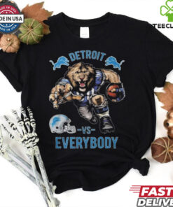 Detroit Lions Vs Everybody Unisex T Shirt
