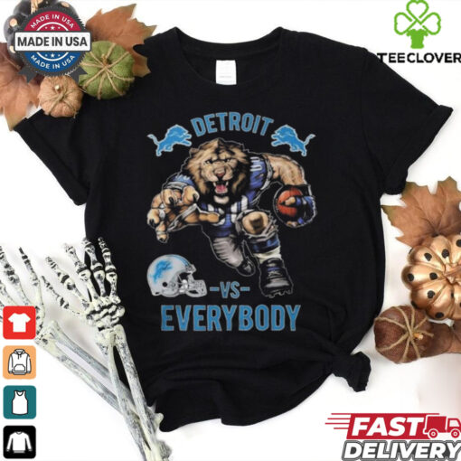 Detroit Lions Vs Everybody Unisex T Shirt