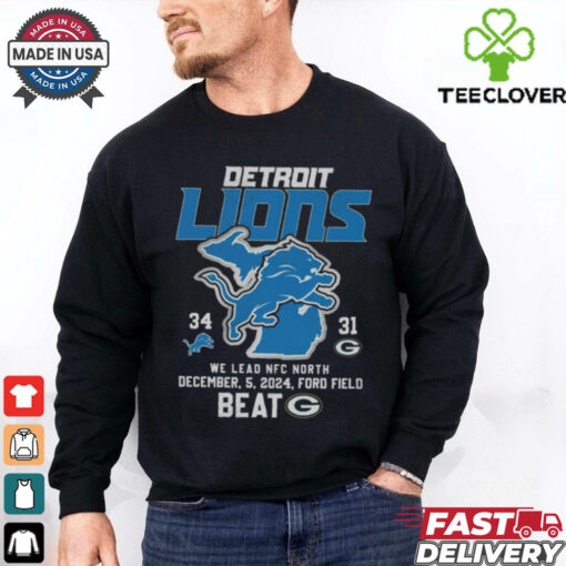 Detroit Lions We Lead NFC North Unisex T Shirt