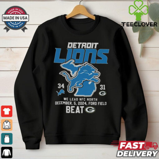 Detroit Lions We Lead NFC North Unisex T Shirt