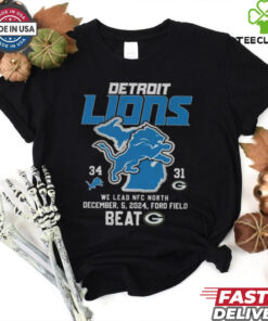 Detroit Lions We Lead NFC North Unisex T Shirt