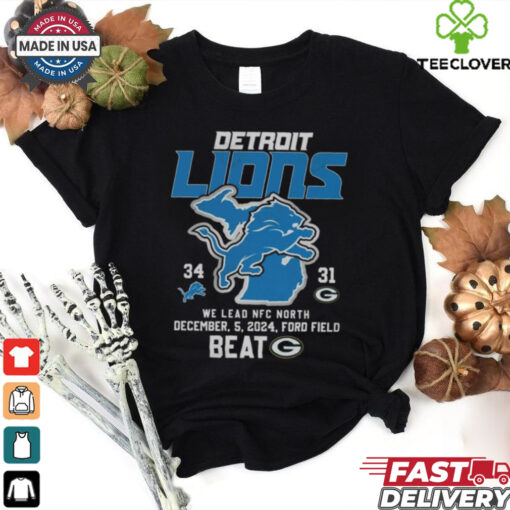 Detroit Lions We Lead NFC North Unisex T Shirt