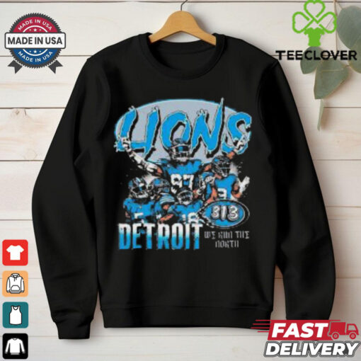 Detroit Lions We Run The North T Shirt