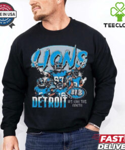 Detroit Lions We Run The North T Shirt