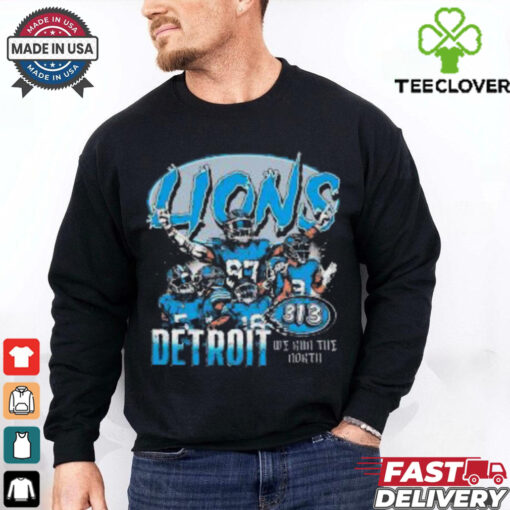Detroit Lions We Run The North T Shirt