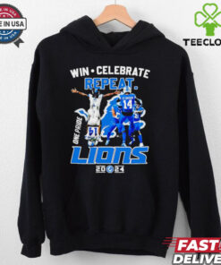 Detroit Lions Win Celebrate Repeat Lions 2024 One Pride shirt