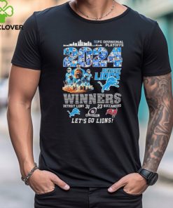 Detroit Lions Winners NFC Divisional Playoff 2024 Let’s Go Lions t shirt