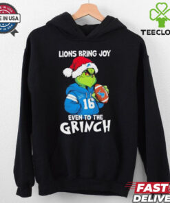 Detroit Lions bring joy even to the Grinch Ennis Rakestraw Jr sweatshirt