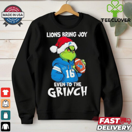 Detroit Lions bring joy even to the Grinch Ennis Rakestraw Jr sweatshirt