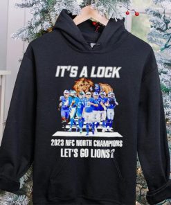 Detroit Lions cross the road it’s a lock 2023 NFC North Champions let’s go Lions hoodie, sweater, longsleeve, shirt v-neck, t-shirt