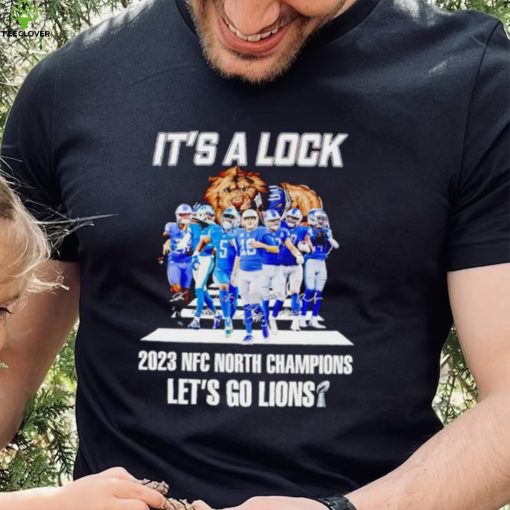 Detroit Lions cross the road it’s a lock 2023 NFC North Champions let’s go Lions hoodie, sweater, longsleeve, shirt v-neck, t-shirt