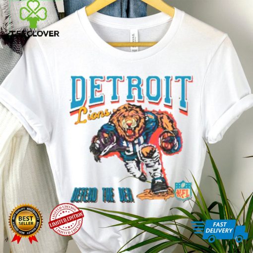 Detroit Lions defend the den NFL 2023 shirt
