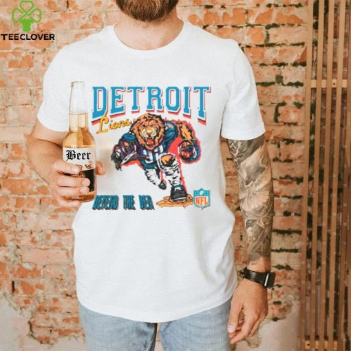 Detroit Lions defend the den NFL 2023 shirt