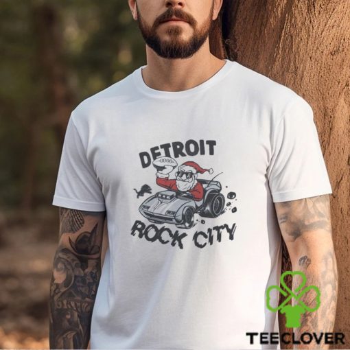 Detroit Lions detroit rock city Christmas Shirt