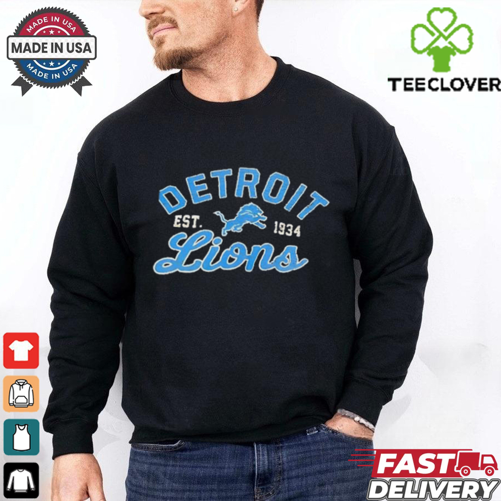 Detroit Lions est 1934 vintage shirt Detroit Lions est 1934 vintage shirt