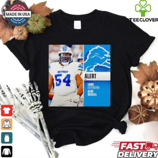 Detroit Lions extending Alim McNeill hoodie, sweater, longsleeve, shirt v-neck, t-shirt