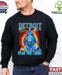 Detroit Lions fear the Lions Dan Campbell shirt