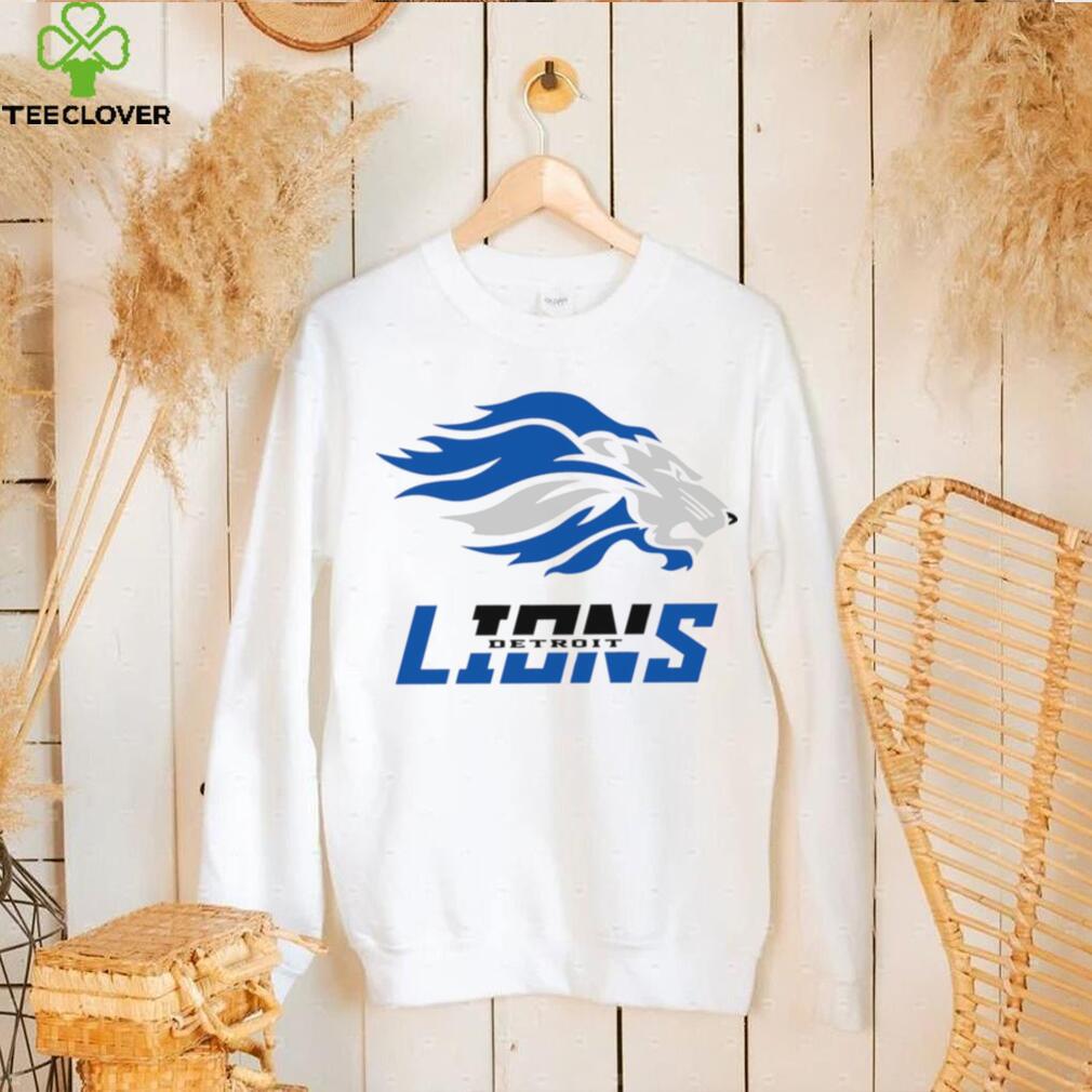 Detroit Lions football Lion head NFL logo 2024 shirt Detroit Lions football Lion head NFL logo 2024 shirt