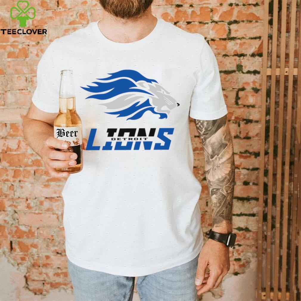 Detroit Lions football Lion head NFL logo 2024 shirt Detroit Lions football Lion head NFL logo 2024 shirt