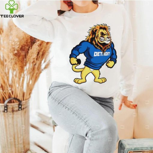 Detroit Lions football Roary mascot angry 2024 hoodie, sweater, longsleeve, shirt v-neck, t-shirt