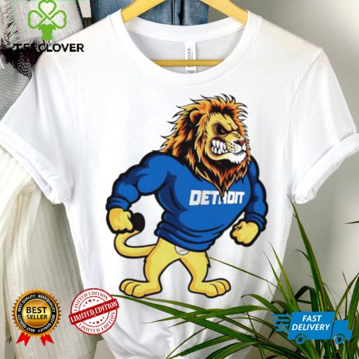 Detroit Lions football Roary mascot angry 2024 hoodie, sweater, longsleeve, shirt v-neck, t-shirt