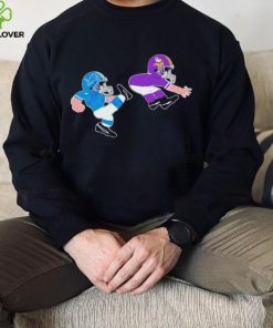 Detroit Lions kicks Minnesota Vikings Football shirt 1 Detroit Lions kicks Minnesota Vikings Football shirt