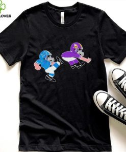 Detroit Lions kicks Minnesota Vikings Football shirt 7 Detroit Lions kicks Minnesota Vikings Football shirt