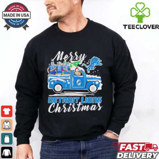 Detroit Lions merry Christmas legends shirt
