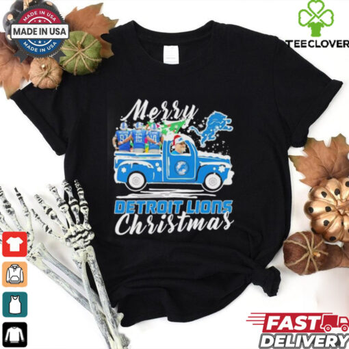 Detroit Lions merry Christmas legends shirt