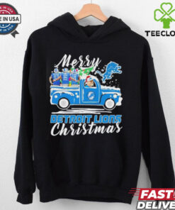 Detroit Lions merry Christmas legends shirt
