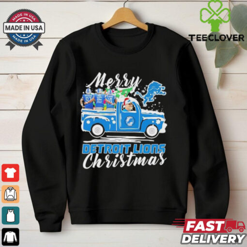 Detroit Lions merry Christmas legends shirt