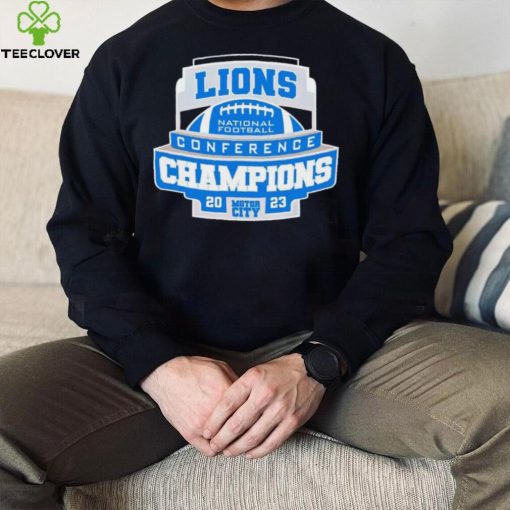 Detroit Lions national football conference champions motor city hoodie, sweater, longsleeve, shirt v-neck, t-shirt