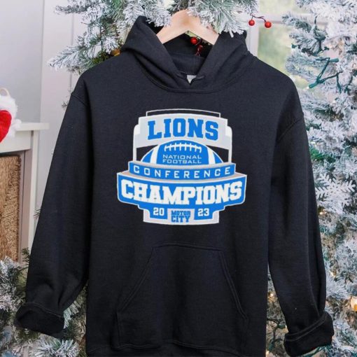 Detroit Lions national football conference champions motor city hoodie, sweater, longsleeve, shirt v-neck, t-shirt