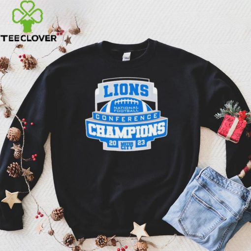 Detroit Lions national football conference champions motor city hoodie, sweater, longsleeve, shirt v-neck, t-shirt