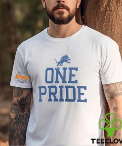 Detroit Lions one pride slogan shirt