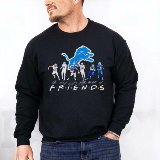 Detroit Lions players Friends signatures hoodie, sweater, longsleeve, shirt v-neck, t-shirt