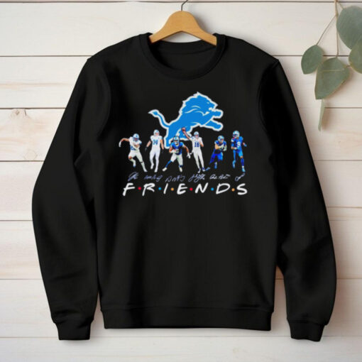 Detroit Lions players Friends signatures hoodie, sweater, longsleeve, shirt v-neck, t-shirt