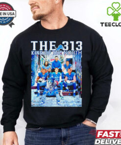 Detroit Lions the 313 King of the North shirt