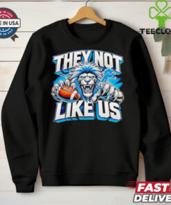 Detroit Lions they not like us mascot shirt
