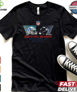Detroit Lions vs Seattle Seahawks NFL season week 4 2024 shirt