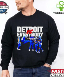 Detroit Lions vs everybody all team shirt