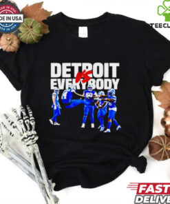 Detroit Lions vs everybody all team shirt