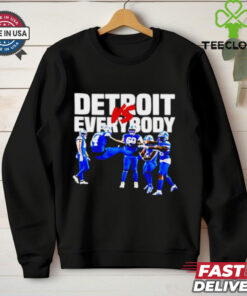 Detroit Lions vs everybody all team shirt