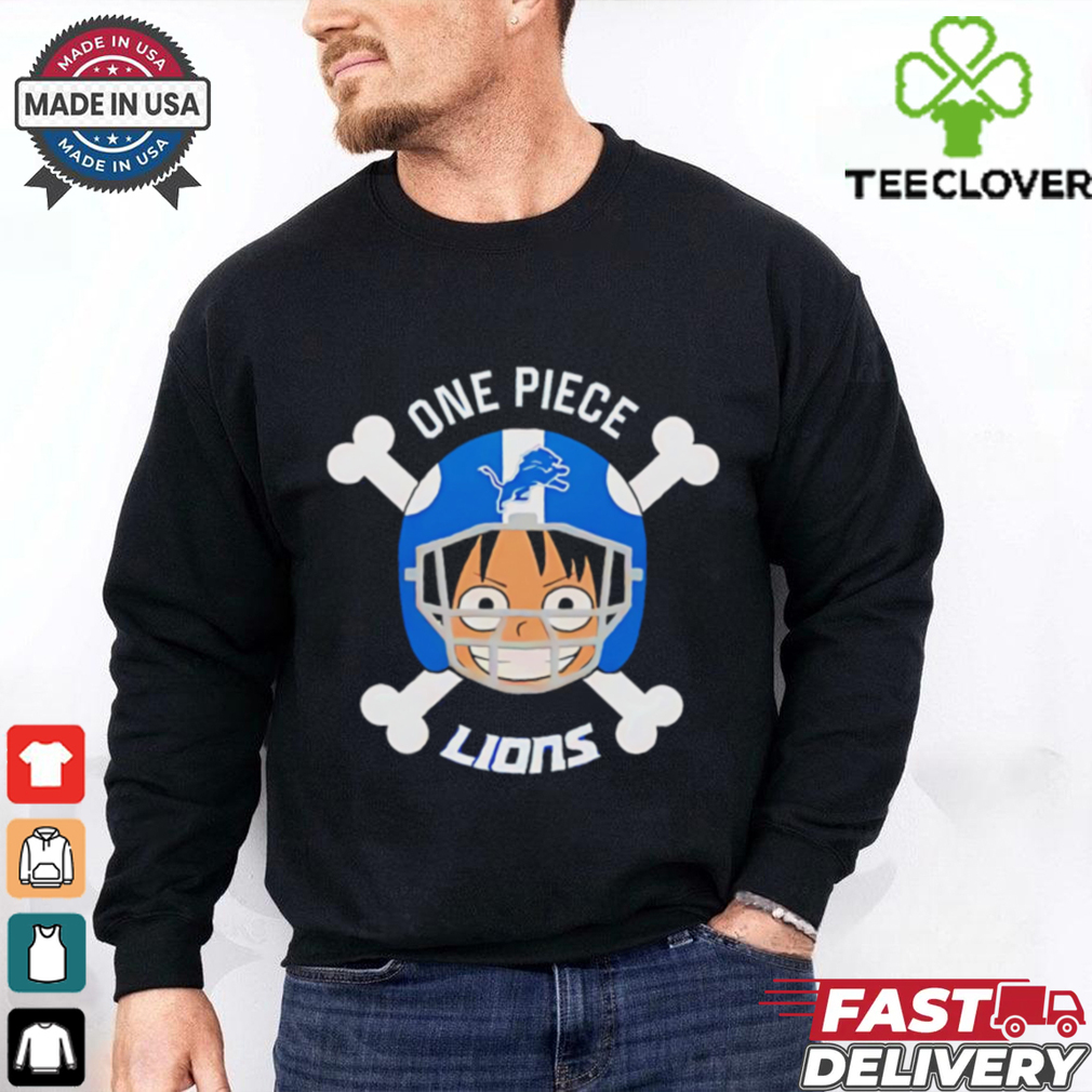 Detroit Lions x Luffy One Piece shirt Detroit Lions x Luffy One Piece shirt