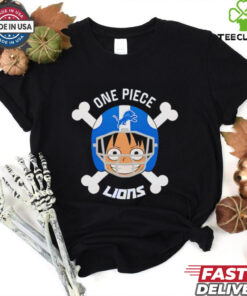 Detroit Lions x Luffy One Piece shirt