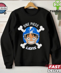 Detroit Lions x Luffy One Piece Shirt – Limited Edition Fan Apparel