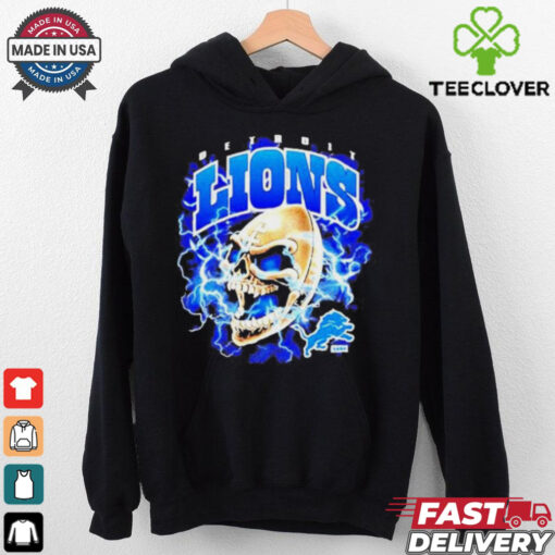 Detroit Lions x Sana Skull Football T Shirt