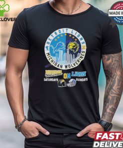 Detroit Lions – Michigan Wolverines Unisex T Shirt