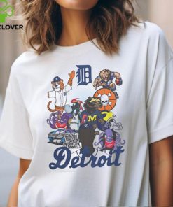 Detroit Mascots T Shirt