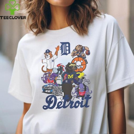 Detroit Mascots T Shirt